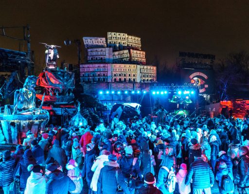 Вчера состоялась премьера Новогодней Сказки в Байк-Центре.