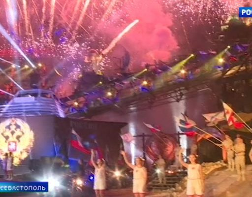 В Севастополе завершился первый день байк-шоу «Ночных волков»